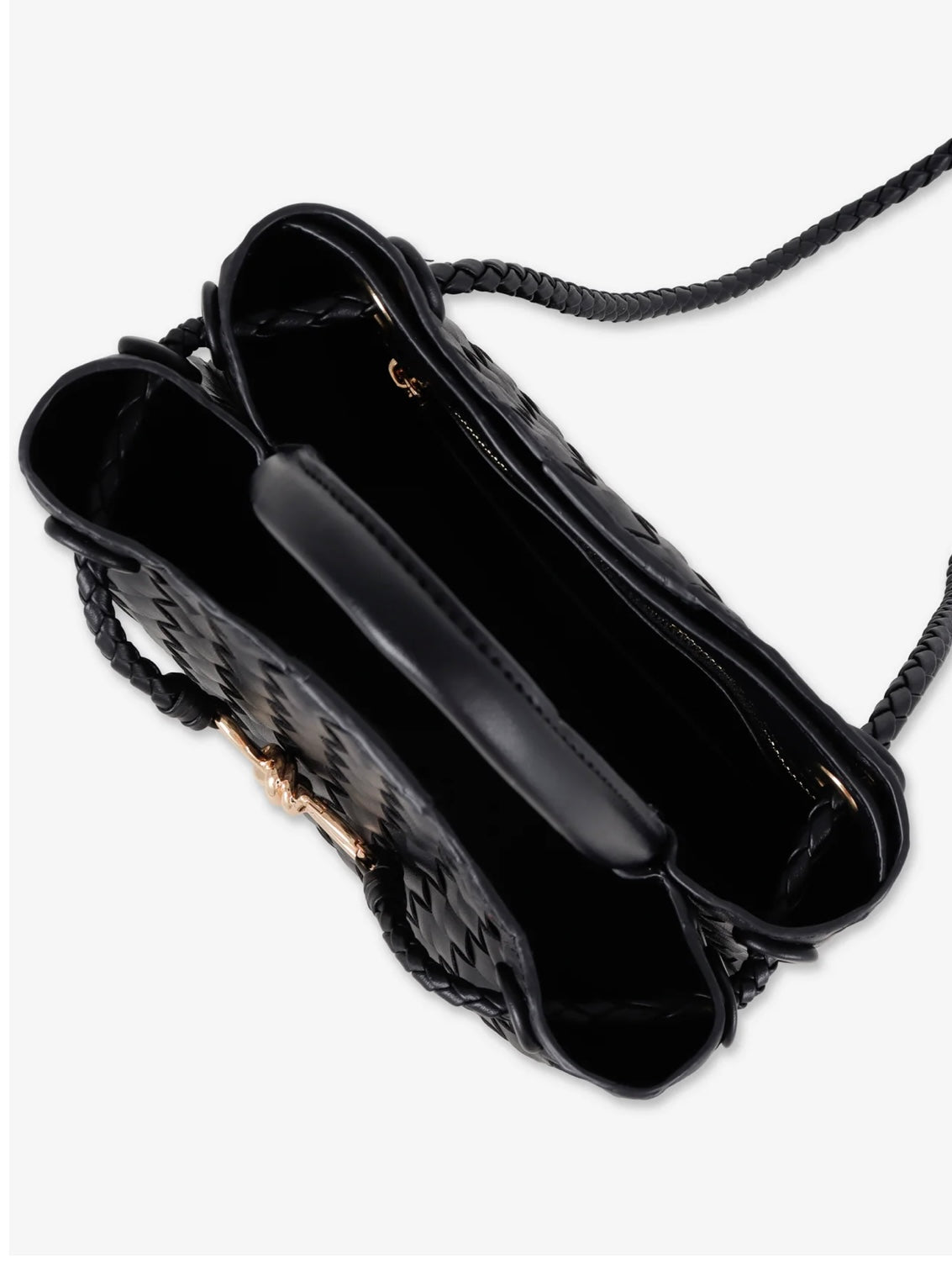 Lola Woven Bag - Black
