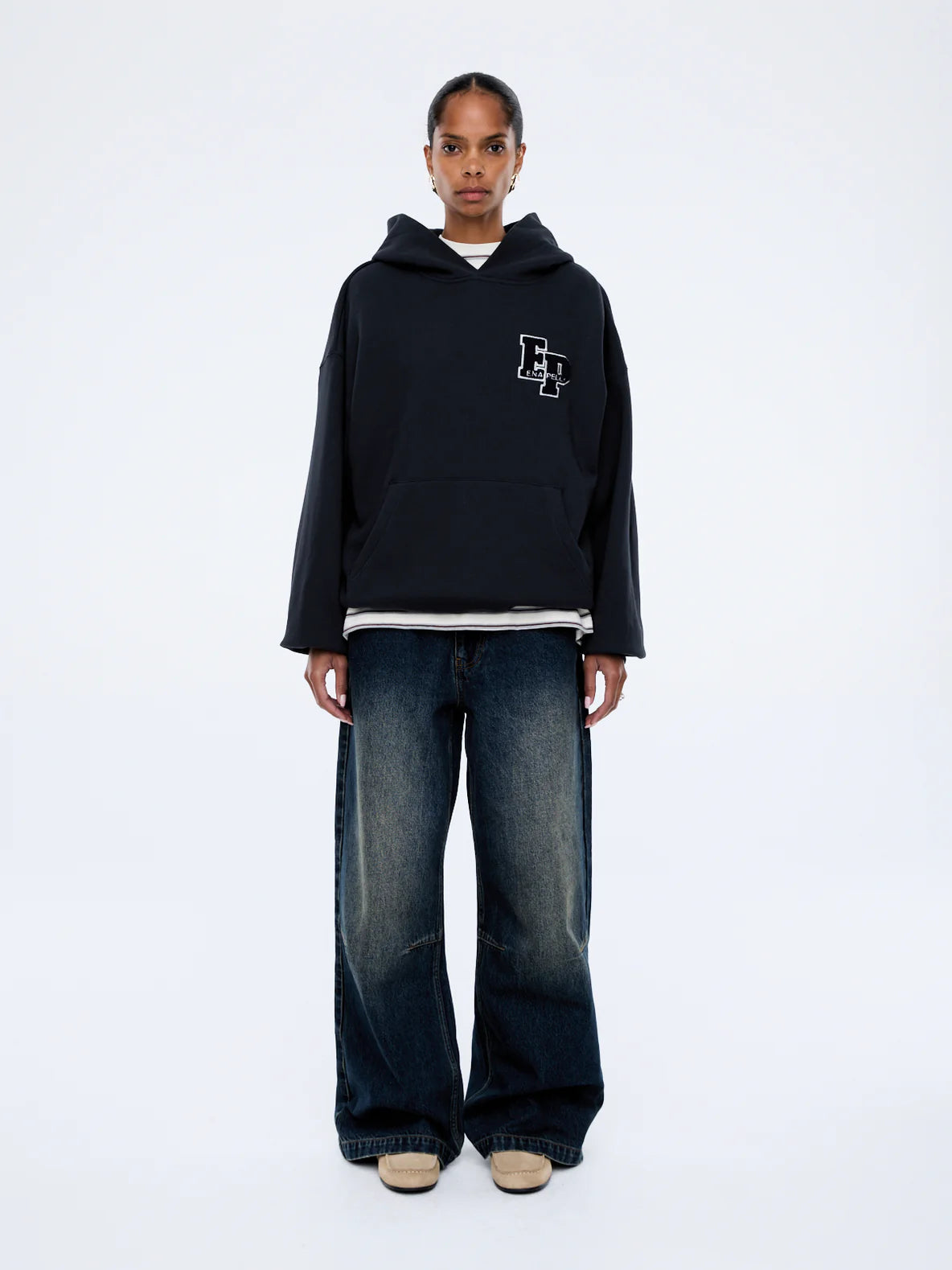 Cassie Oversized Hoodie - Midnight