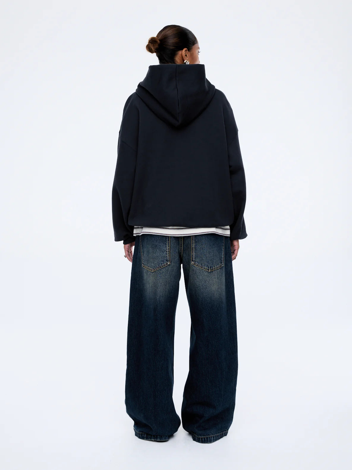 Cassie Oversized Hoodie - Midnight
