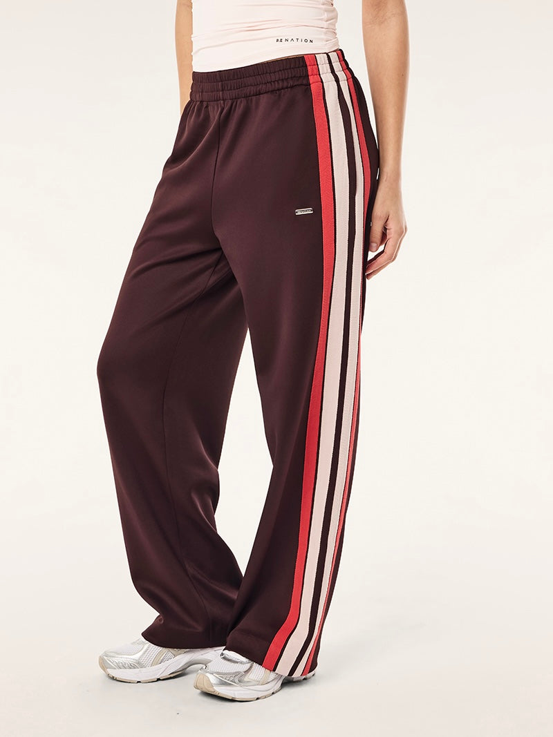 Man Down Track Pant - Dark Plum