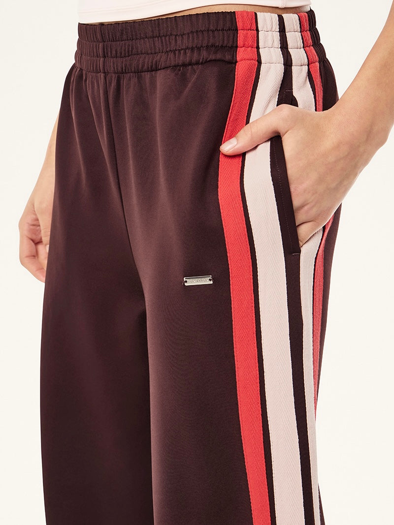 Man Down Track Pant - Dark Plum