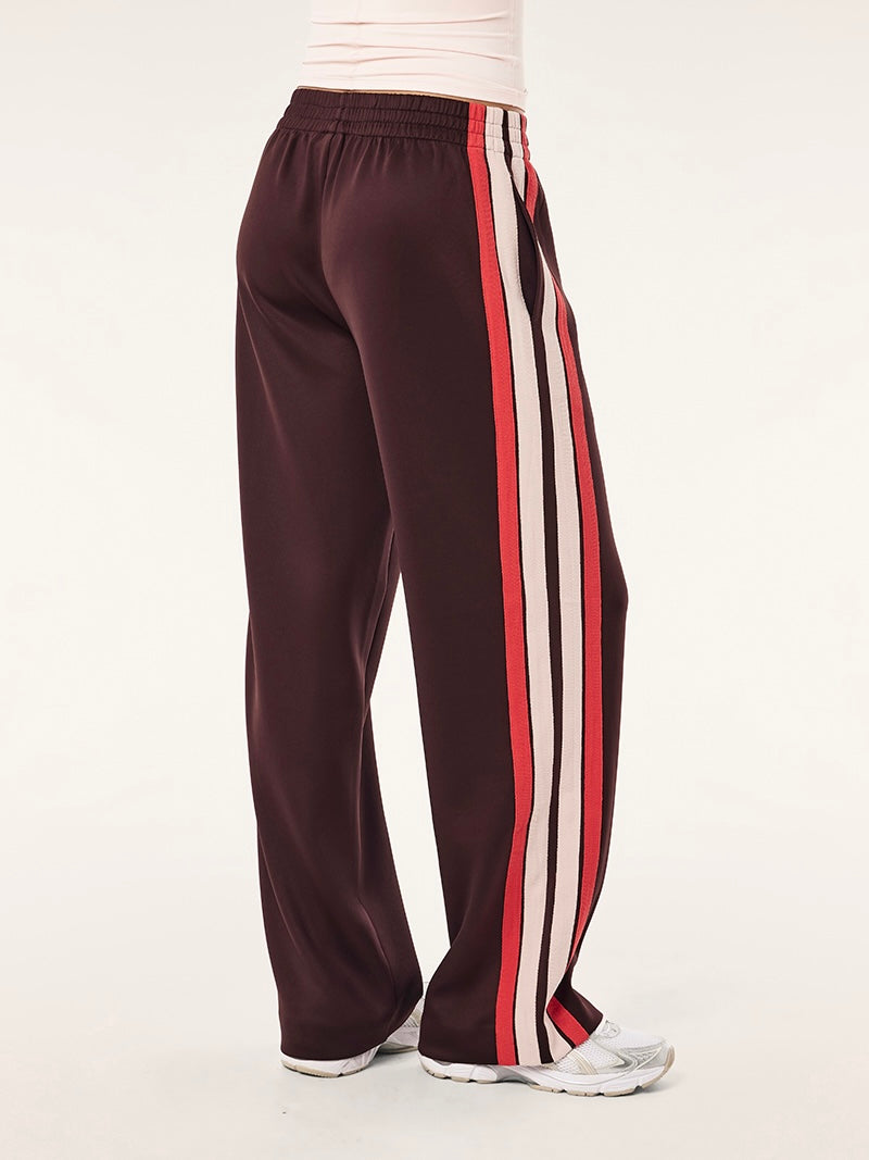 Man Down Track Pant - Dark Plum