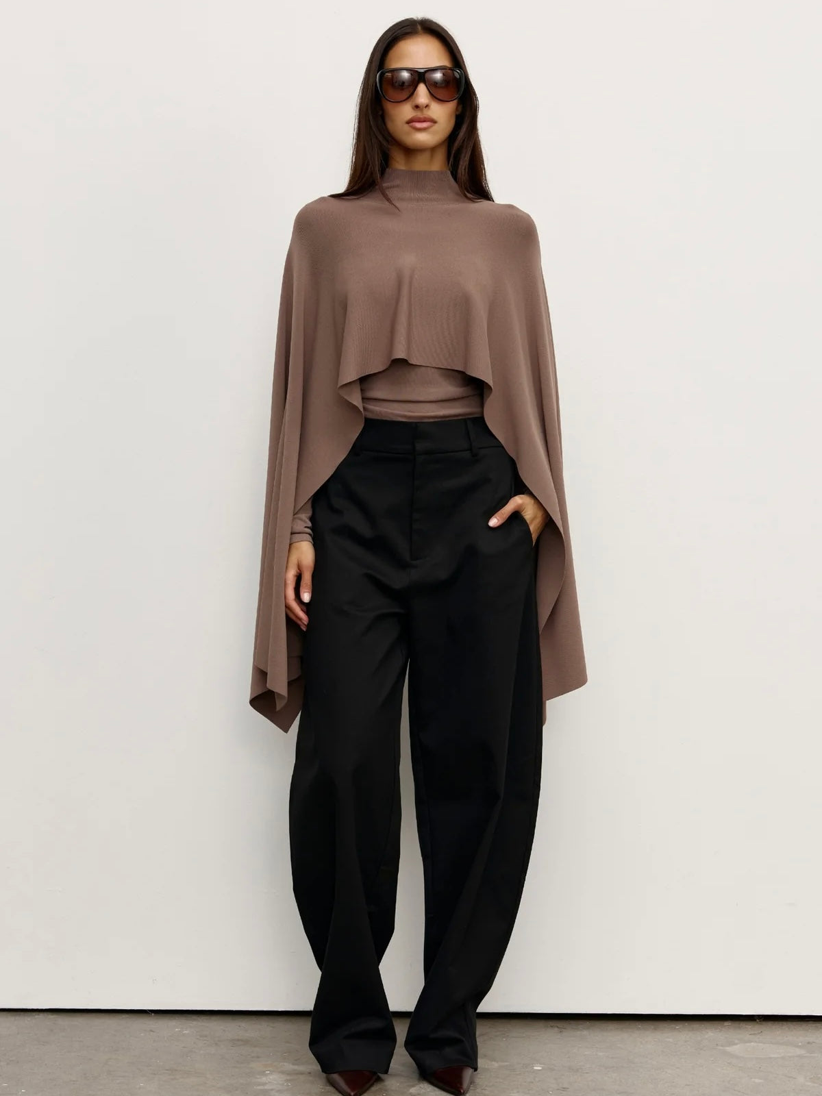Stevie Top - Mouse Grey