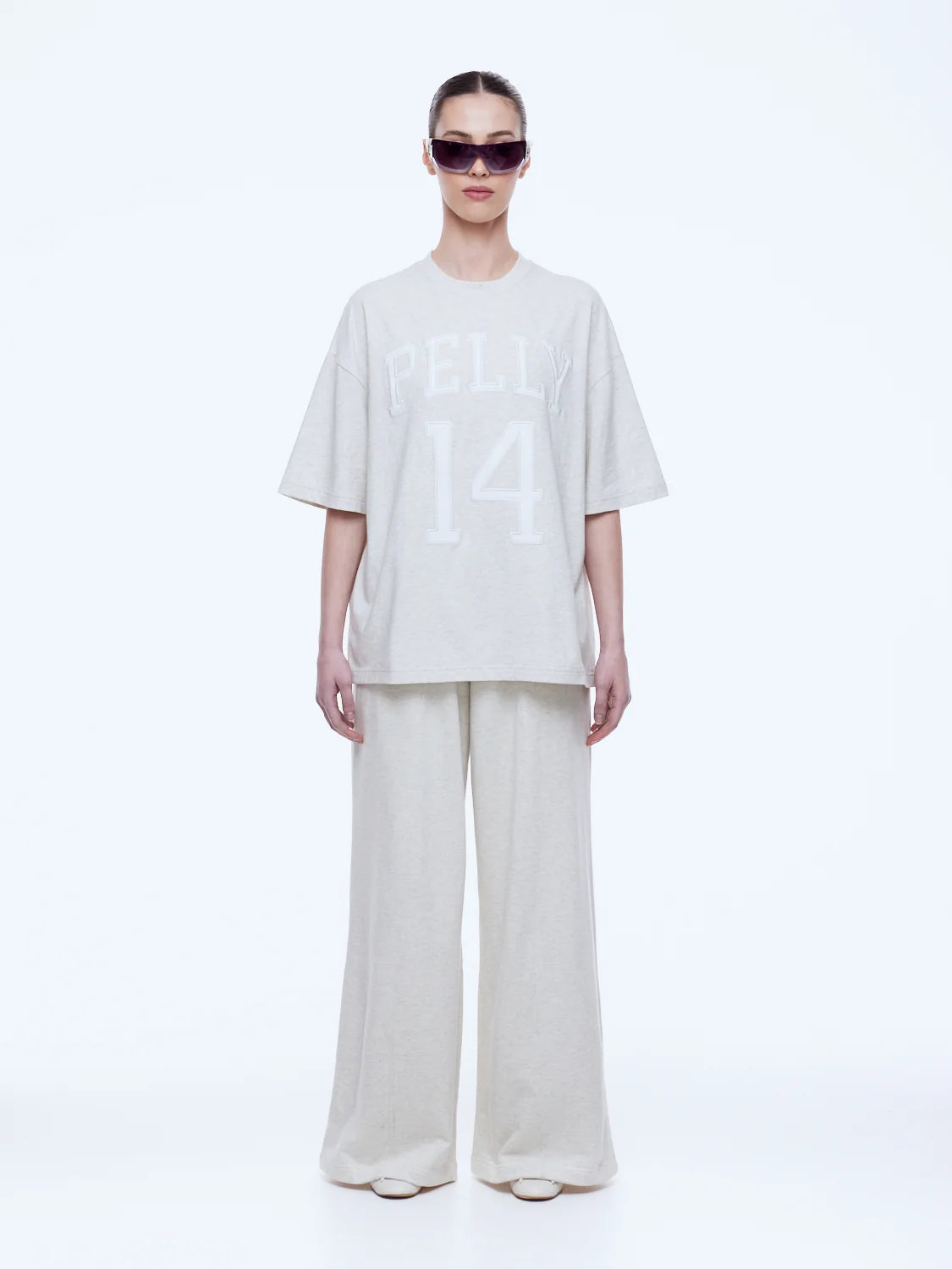 Maeve Relaxed Tee - Oat Marle