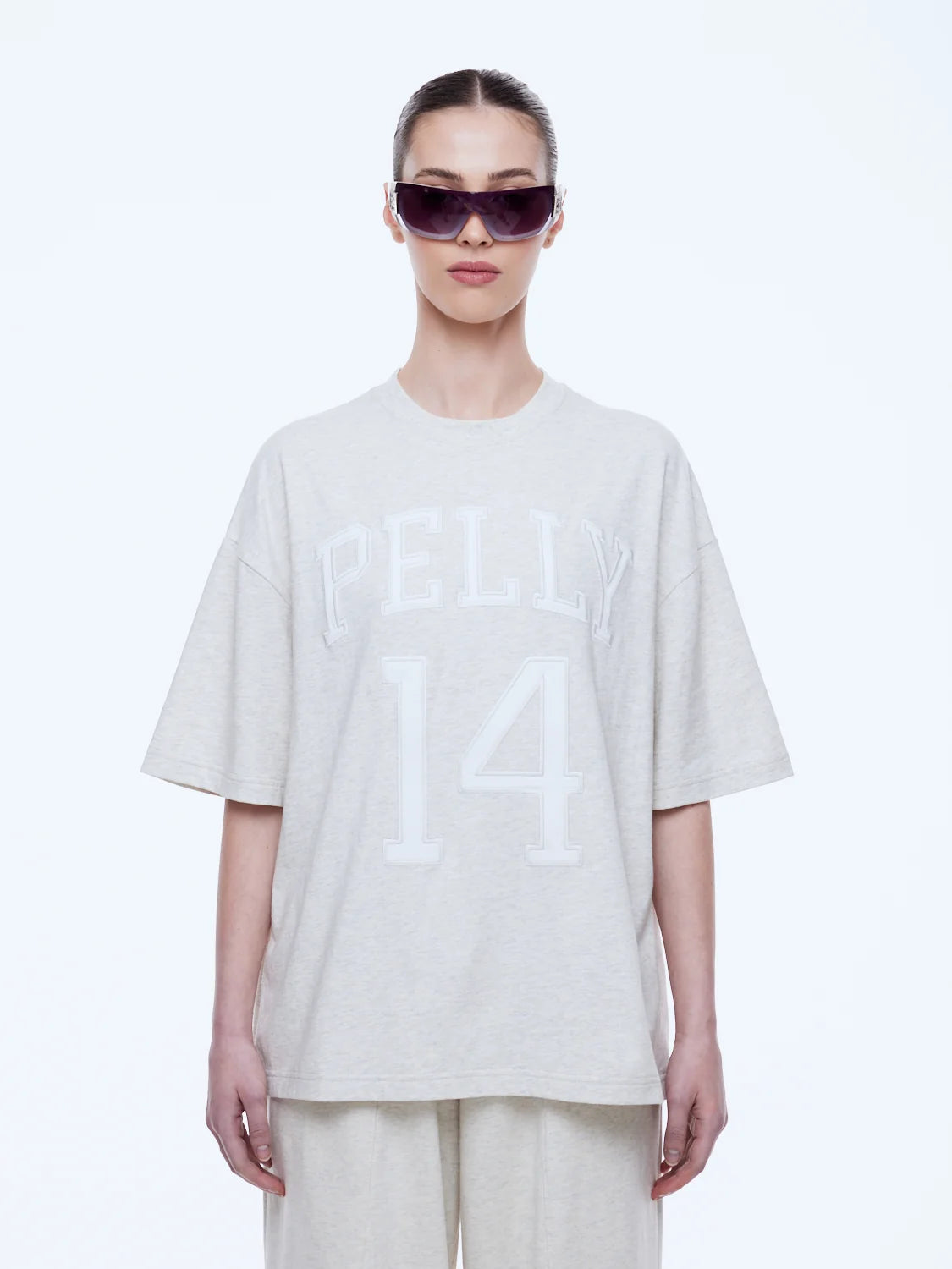 Maeve Relaxed Tee - Oat Marle