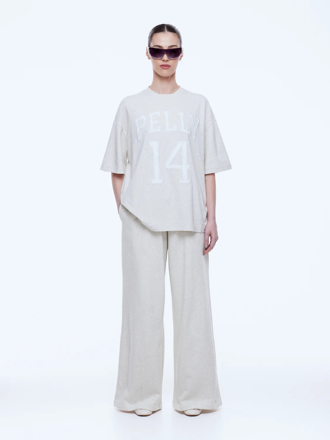 Maeve Relaxed Tee - Oat Marle