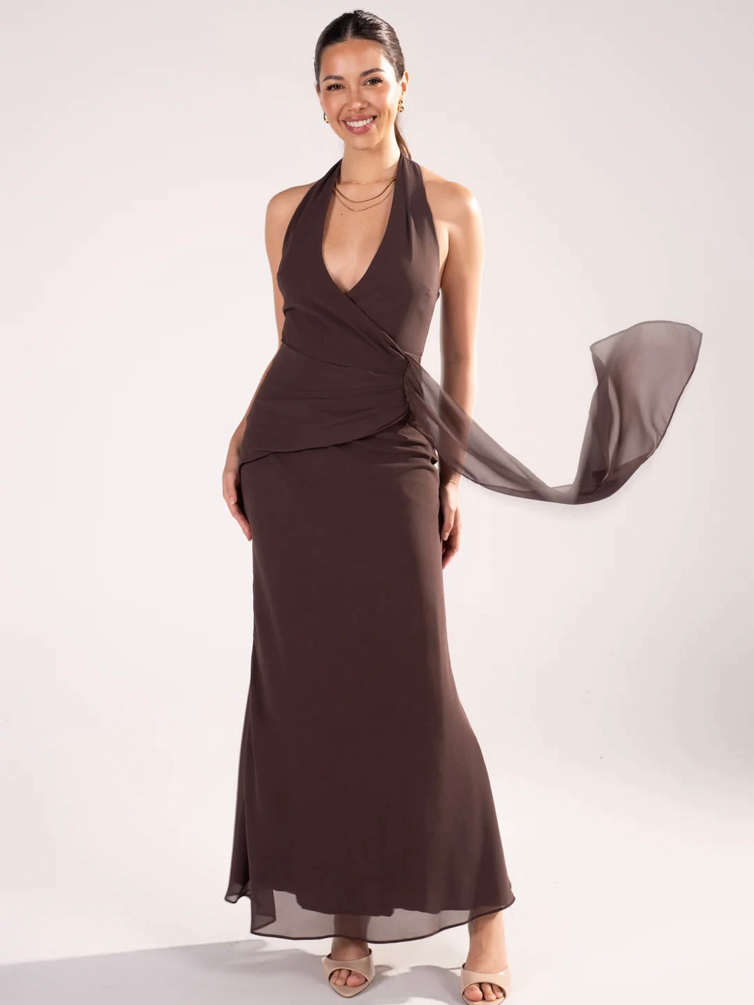 Salter Dress - Chocolate