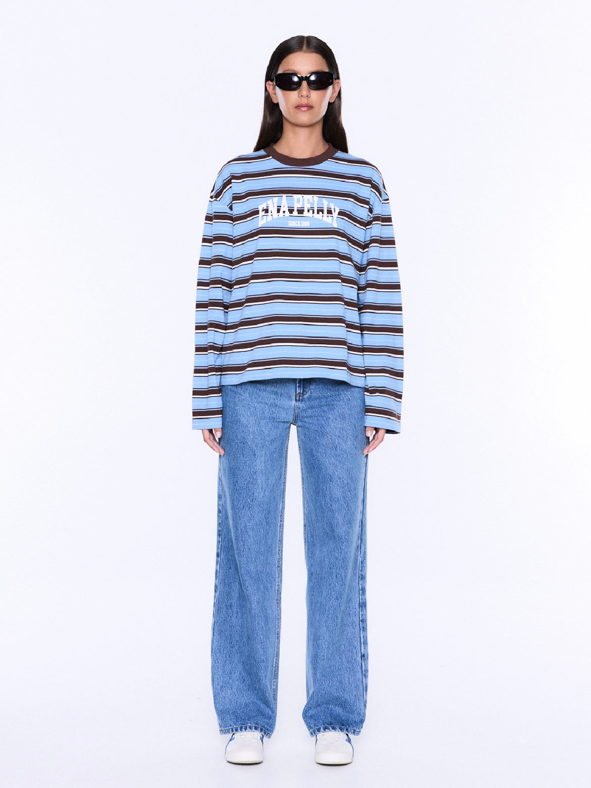 Maria Boxy Long Sleeve Tee