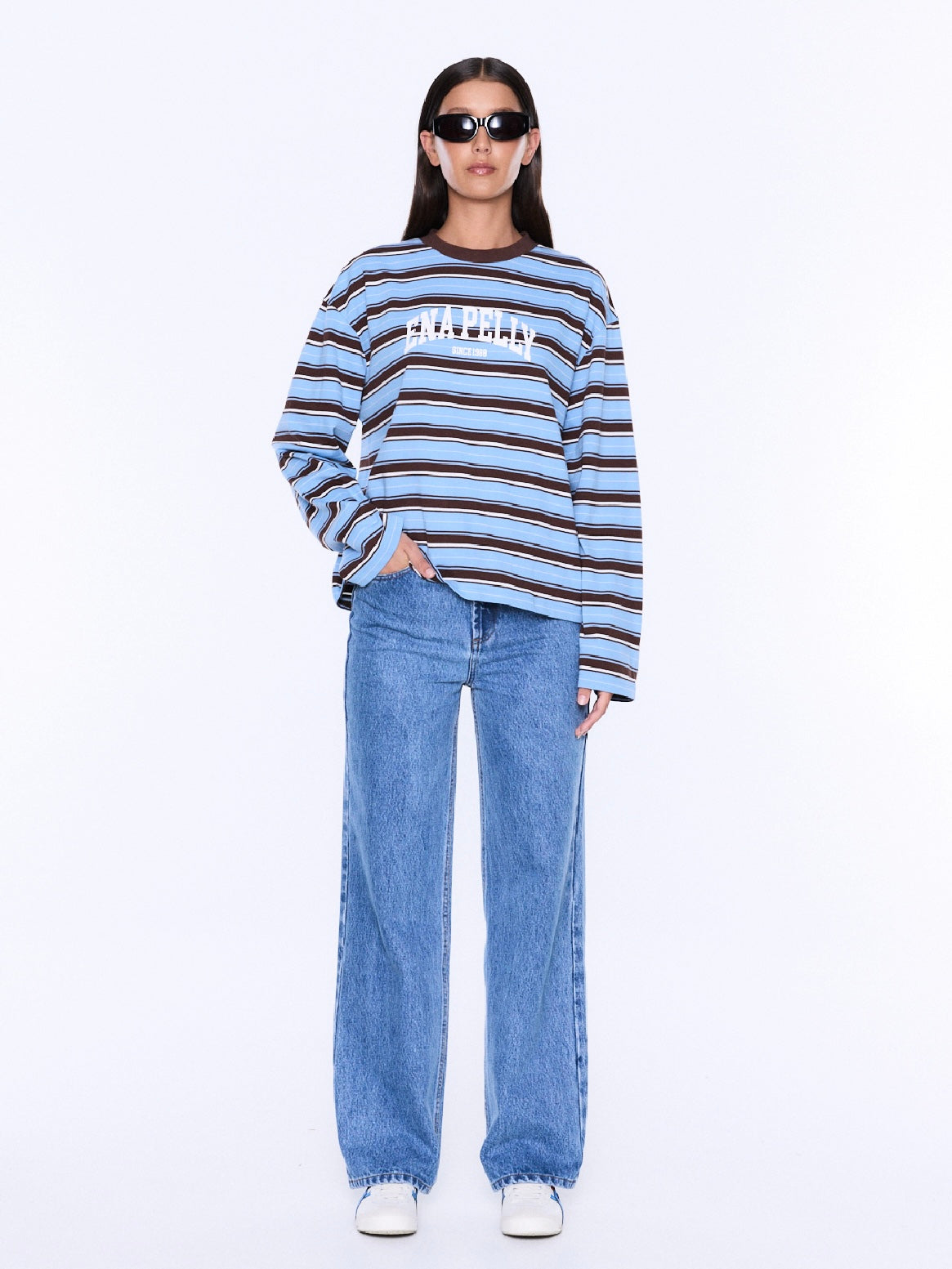Maria Boxy Long Sleeve Tee