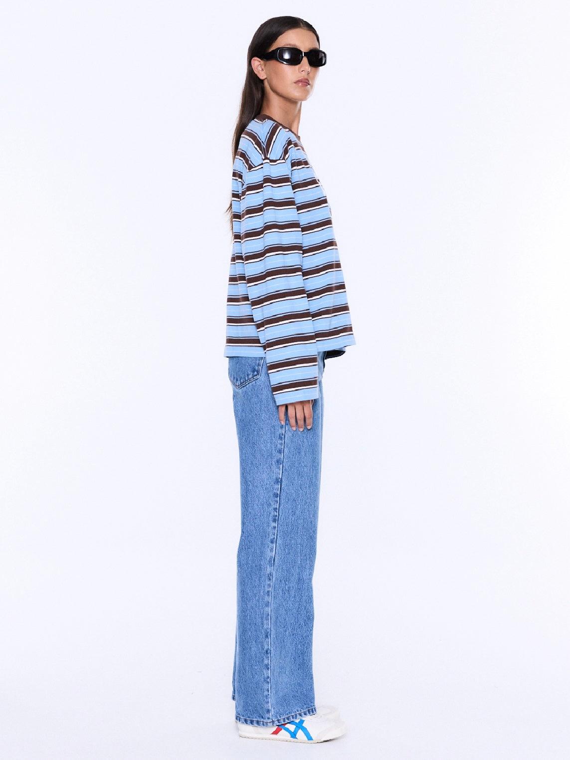 Maria Boxy Long Sleeve Tee
