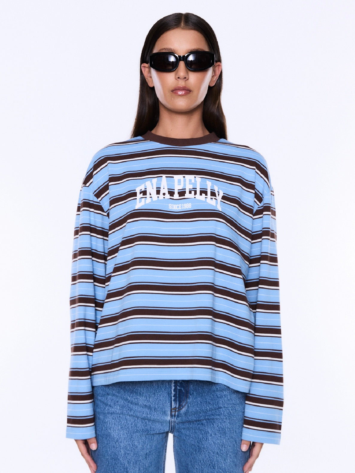 Maria Boxy Long Sleeve Tee