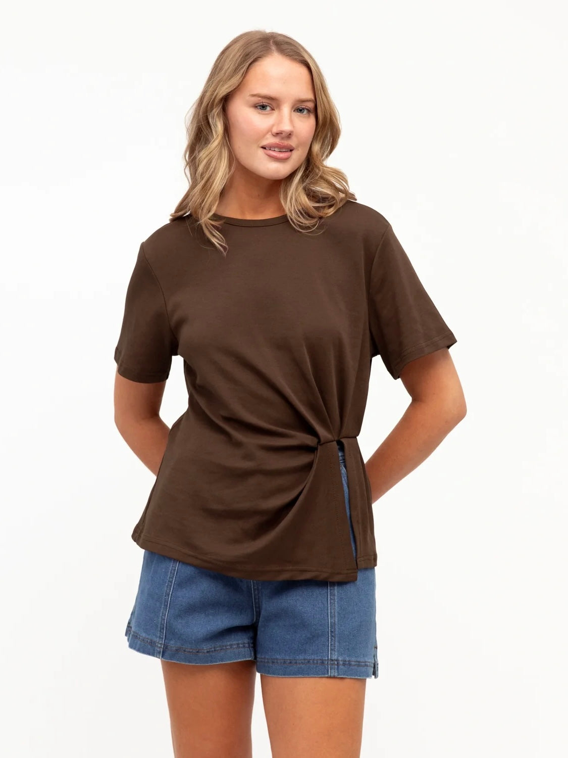 Samira Tee - Chocolate