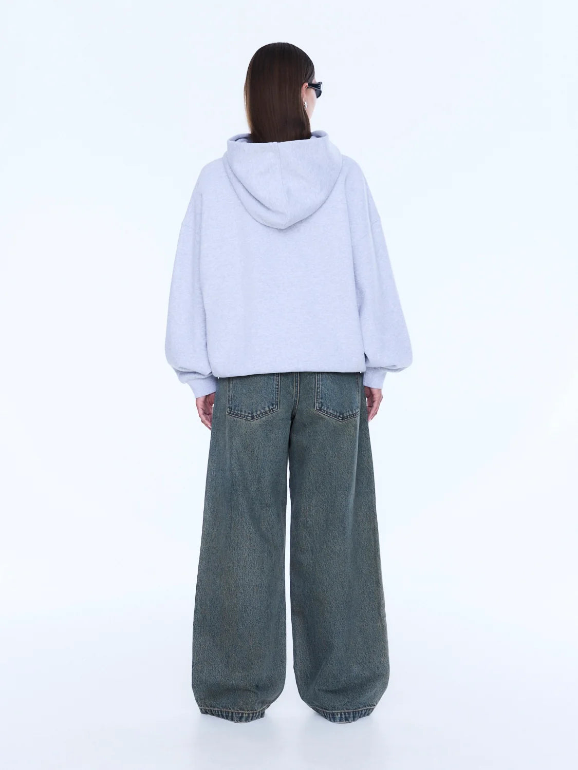Cassie Oversized Hoodie - Grey