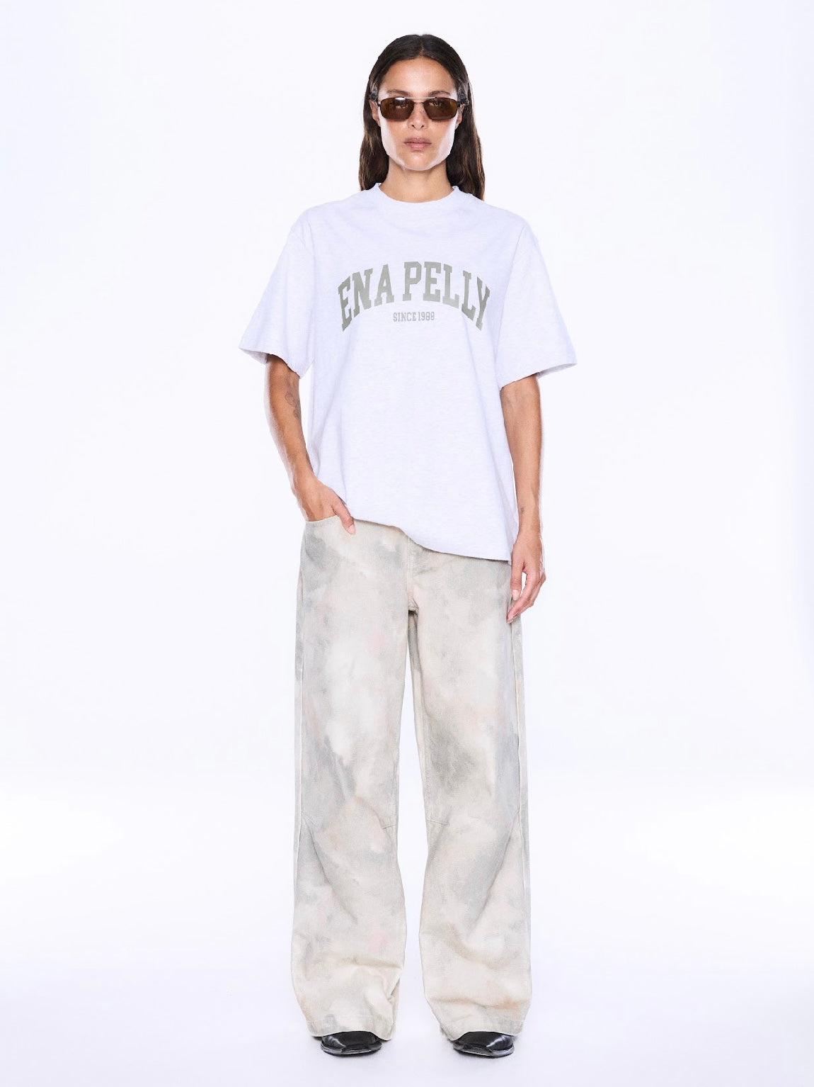 Sophia Relaxed Tee - Green