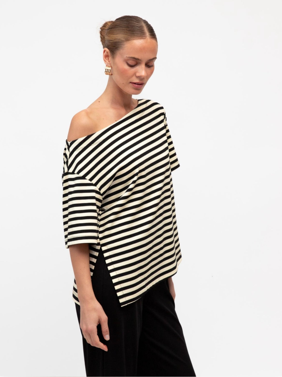 Monica Tee - Stripe