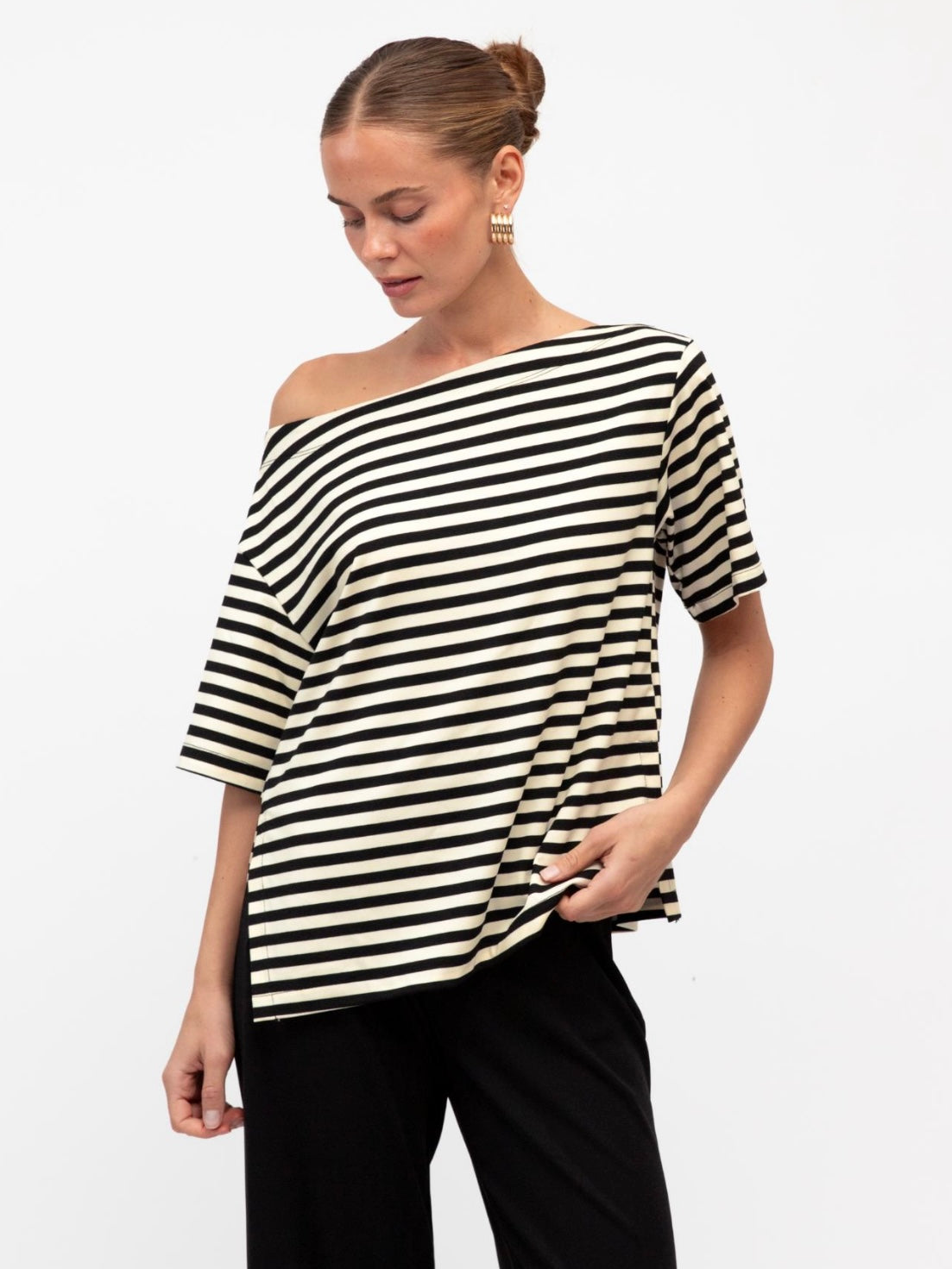Monica Tee - Stripe