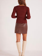 Amber Cutout Knit Top