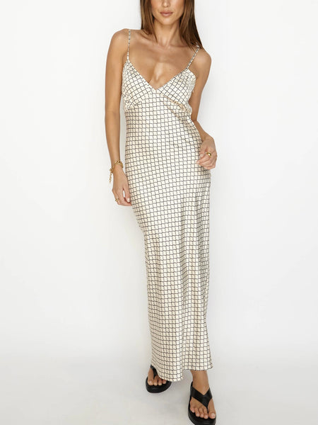 Camilla Dress Geo Print