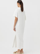 Juno Knot Dress Soft White