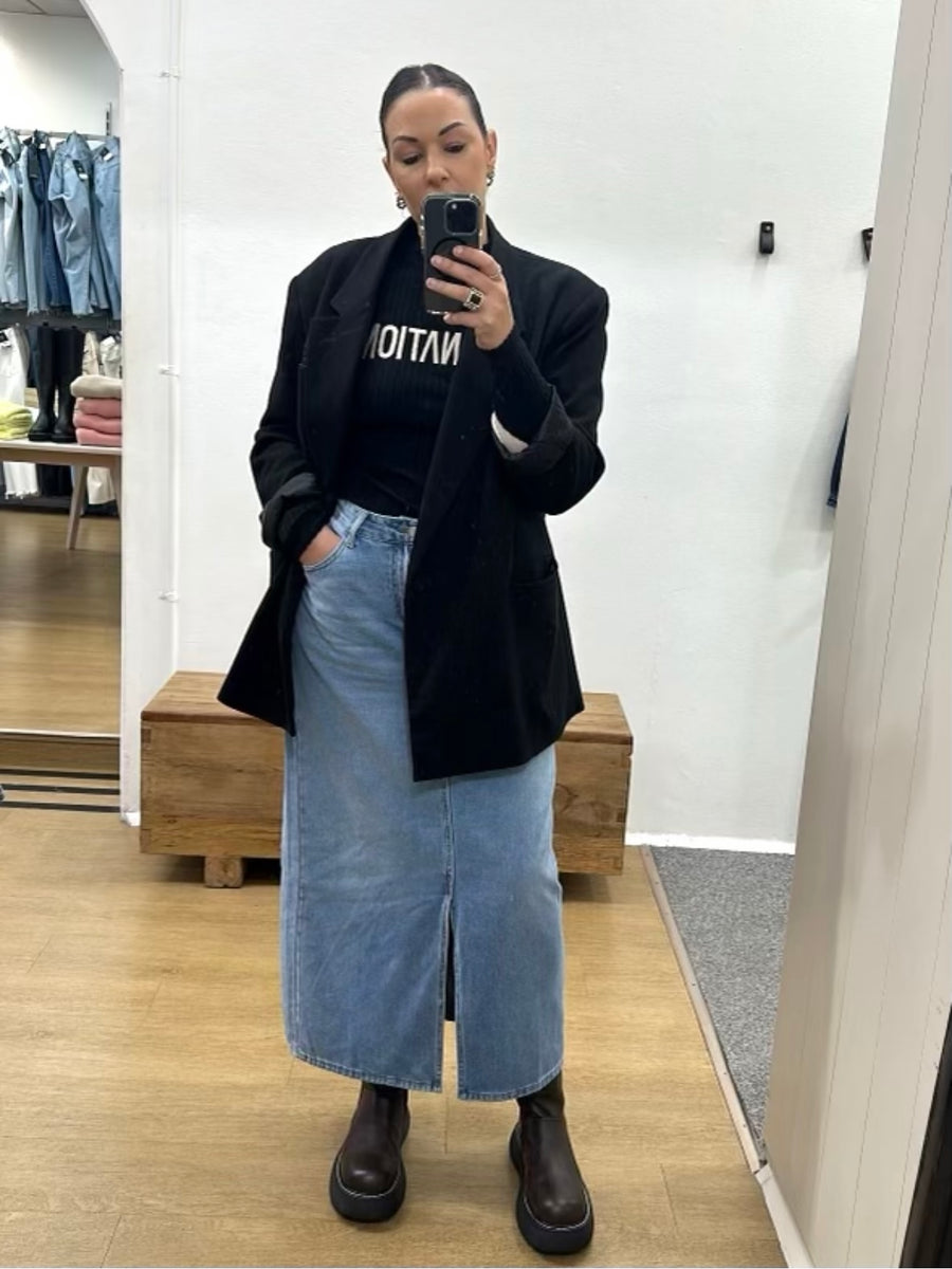 Camille Denim Skirt