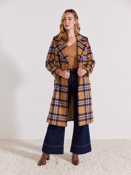 Sabine Check Coat