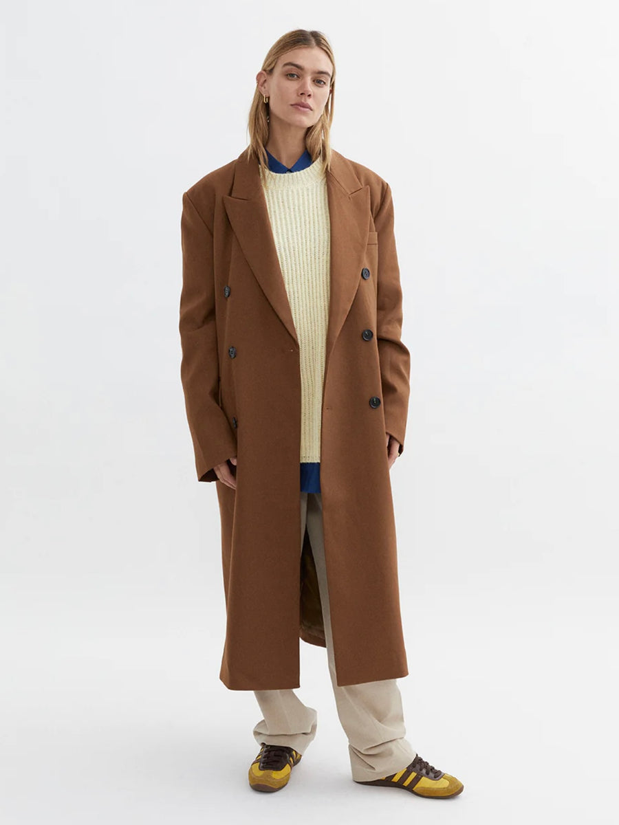 Carmen Coat Sepia
