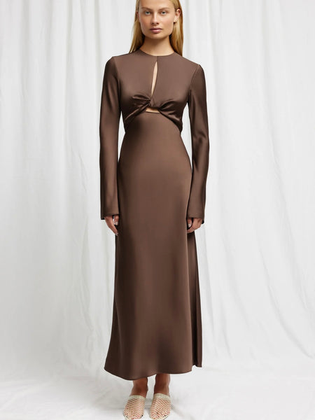 Molly Dress Chocolate