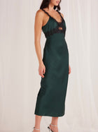 Erin Lace Trim Midi Dress