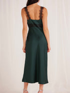 Erin Lace Trim Midi Dress