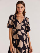 Morella Midi Wrap Dress