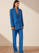 Irena Oversized Blazer Cobalt