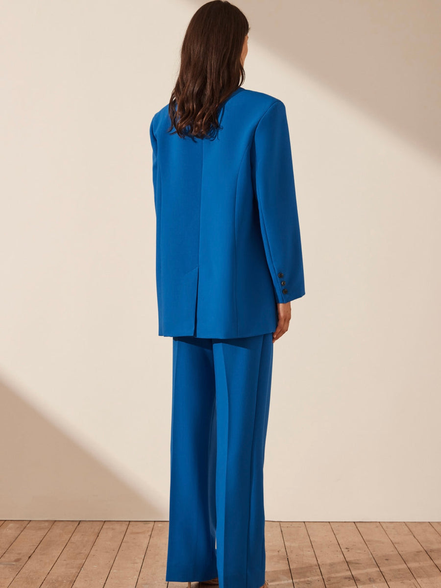 Irena Oversized Blazer Cobalt