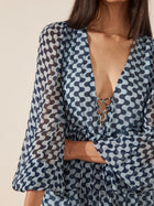 Elina Lace Front Mini Dress