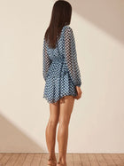 Elina Lace Front Mini Dress
