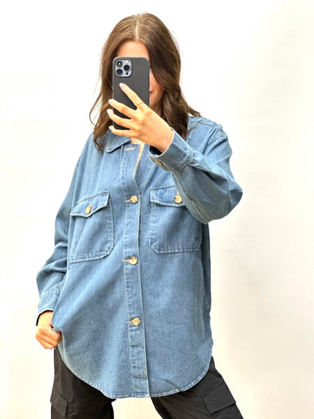 Rylee Denim Shacket