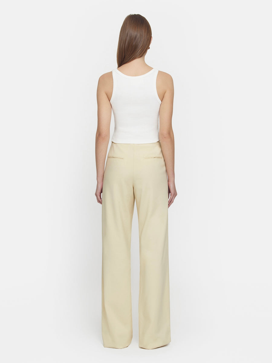 V&W Crop Tank Ivory