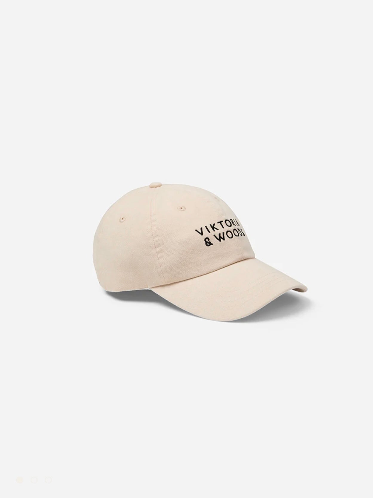 V&W Vintage Cap - Ecru