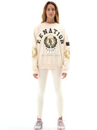 Baltoro Sweat Pearled Ivory
