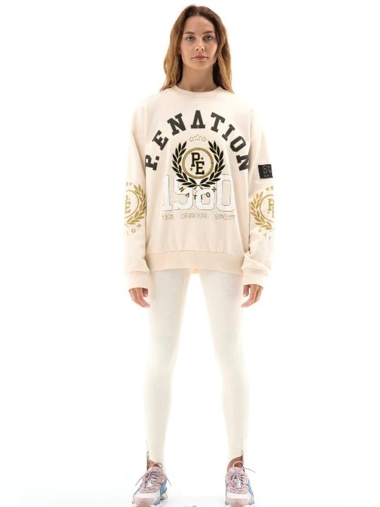 Baltoro Sweat Pearled Ivory
