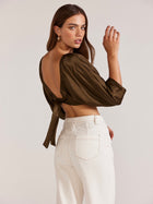Koa Tie Back Top