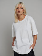 Boyfriend Tee White