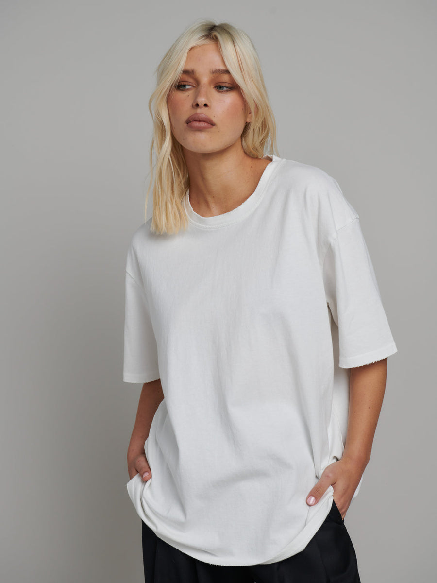 Boyfriend Tee White