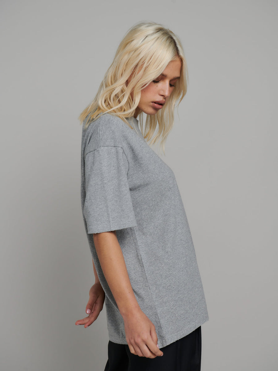 Boyfriend Tee Grey Marle