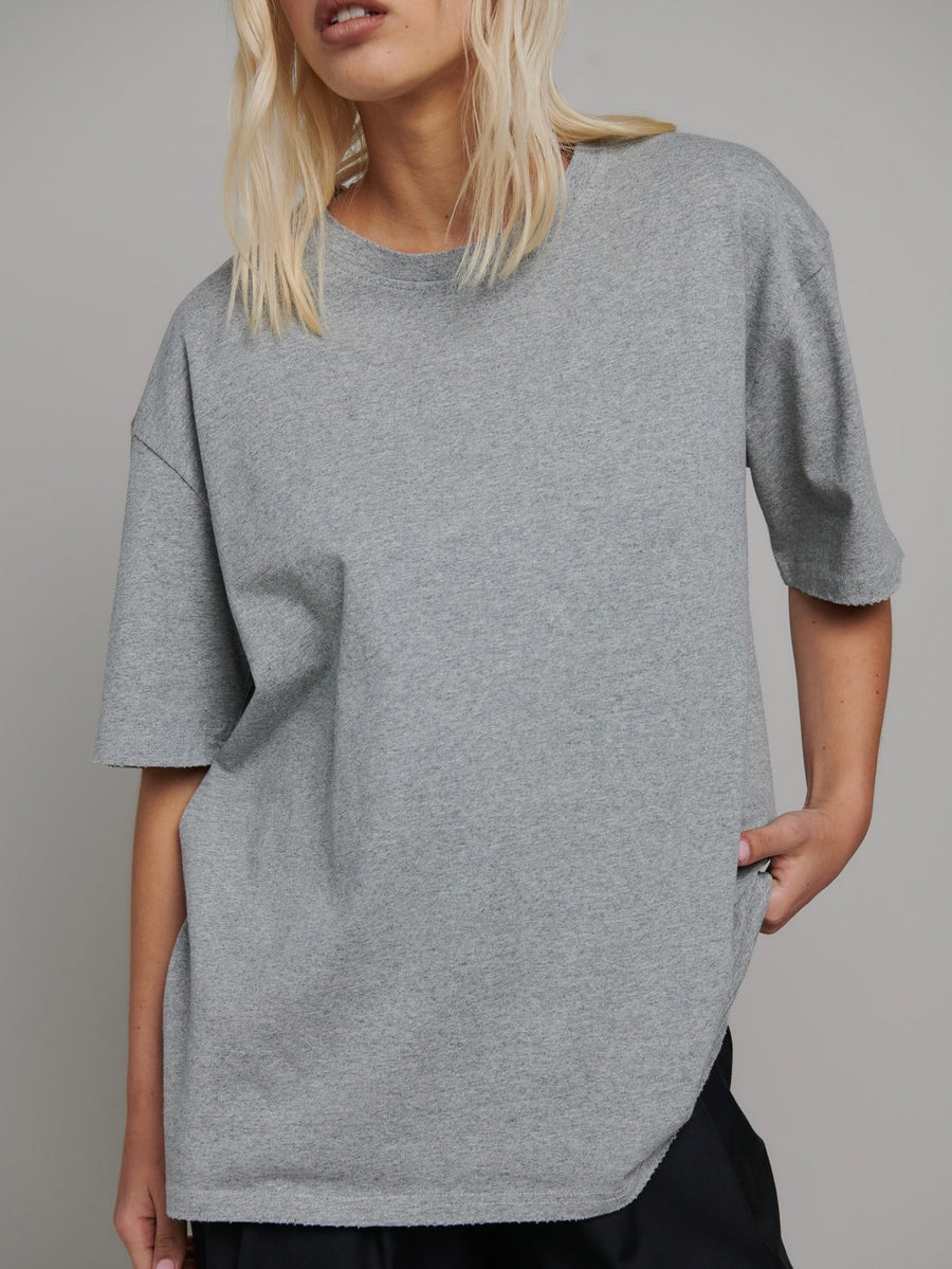 Boyfriend Tee Grey Marle