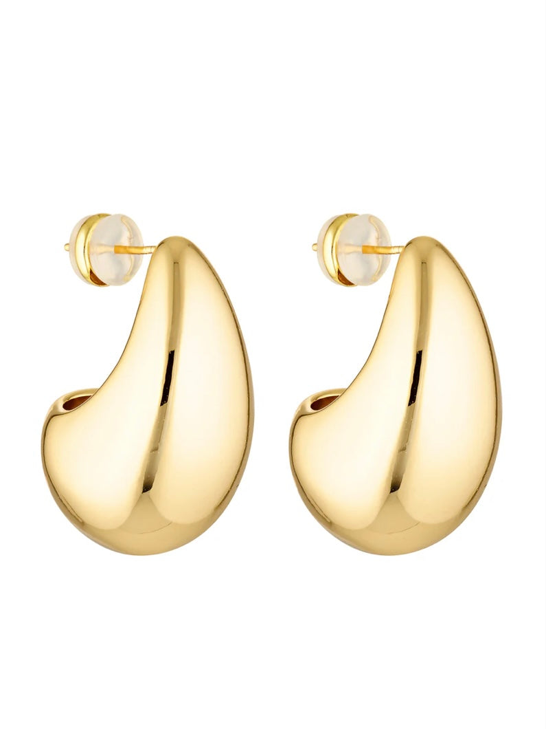 Blob Earring Gold