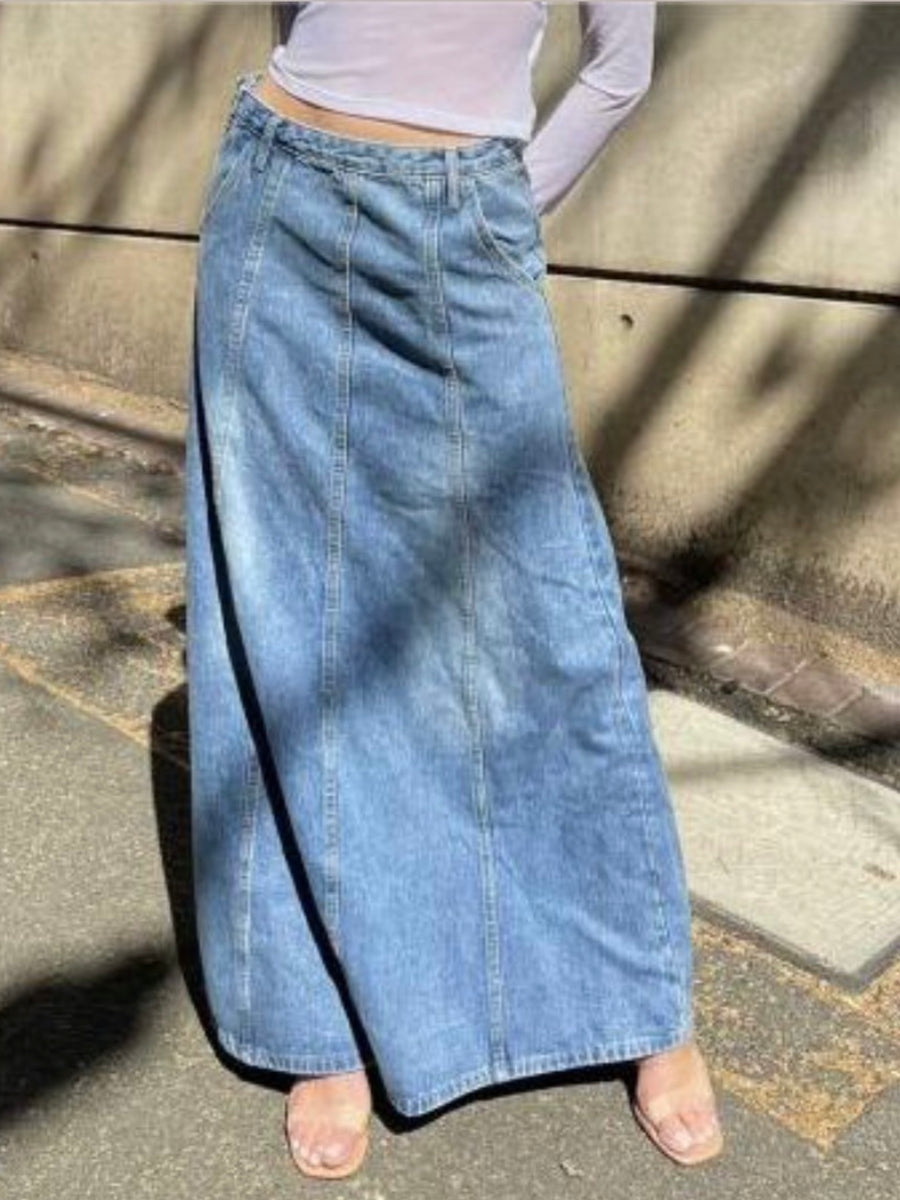 Hailey Denim Skirt