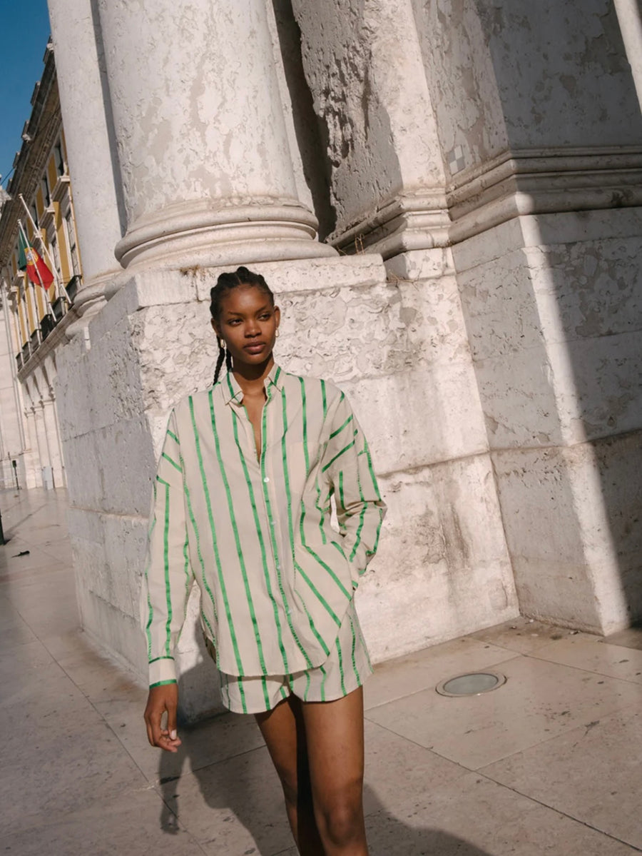 Fleur Shirt Green