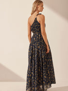 Vacance One Shoulder Tiered Maxi Dress