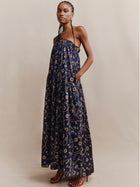 Vacance One Shoulder Tiered Maxi Dress