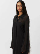 Pia Sheer Textured Dress